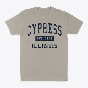 Cypress Illinois Classic Established Classic Dad T-Shirt