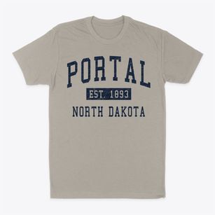 Portal North Dakota Classic Established Classic Dad T-Shirt