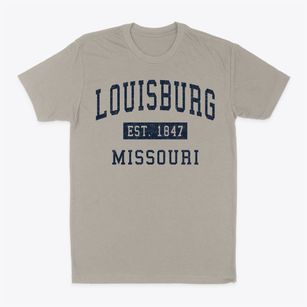 Louisburg Missouri Classic Established Classic Dad T-Shirt