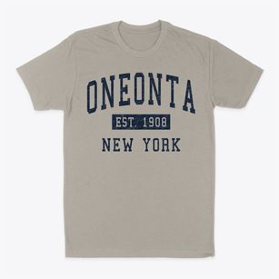 Oneonta New York Classic Established Classic Dad T-Shirt