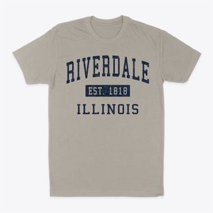 Riverdale Illinois Classic Established Classic Dad T-Shirt