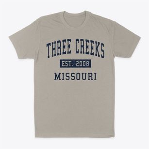 Three Creeks Missouri Classic Established Classic Dad T-Shirt
