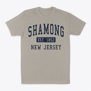 Shamong New Jersey Classic Established Classic Dad T-Shirt