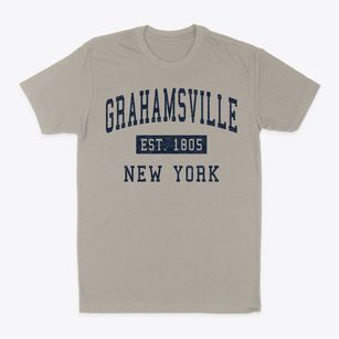 Grahamsville New York Classic Established Classic Dad T-Shirt
