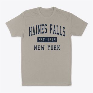 Haines Falls New York Classic Established Classic Dad T-Shirt