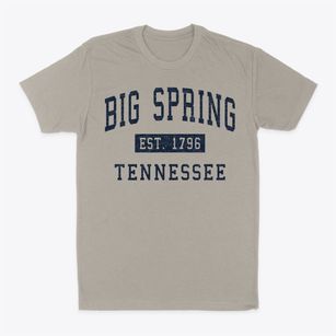Big Spring Tennessee Classic Established Classic Dad T-Shirt