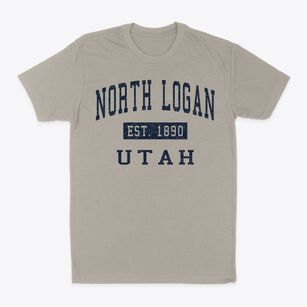 North Logan Utah Classic Established Classic Dad T-Shirt