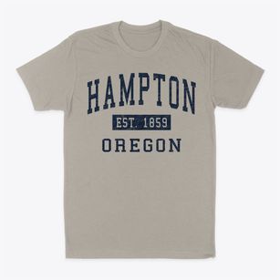 Hampton Oregon Classic Established Classic Dad T-Shirt