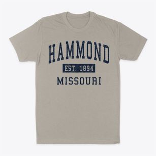 Hammond Missouri Classic Established Classic Dad T-Shirt