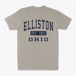 Elliston Ohio Classic Established Classic Dad T-Shirt