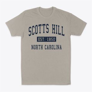 Scotts Hill North Carolina Classic Established Classic Dad T-Shirt