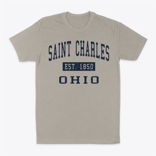 Saint Charles Ohio Classic Established Classic Dad T-Shirt