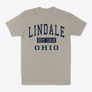 Lindale Ohio Classic Established Classic Dad T-Shirt