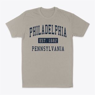 Philadelphia Pennsylvania Classic Established Classic Dad T-Shirt