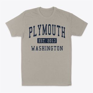 Plymouth Washington Classic Established Classic Dad T-Shirt