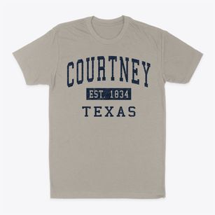 Courtney Texas Classic Established Classic Dad T-Shirt