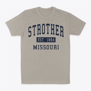 Strother Missouri Classic Established Classic Dad T-Shirt