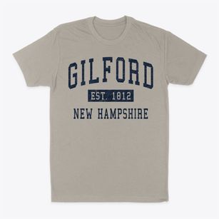 Gilford New Hampshire Classic Established Classic Dad T-Shirt
