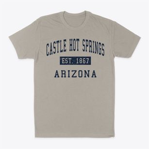 Castle Hot Springs Arizona Classic Established Classic Dad T-Shirt
