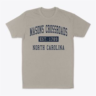 Masons Crossroads North Carolina Classic Established Classic Dad T-Shirt