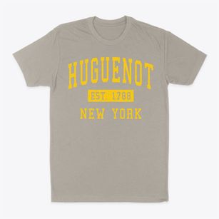 Huguenot New York Classic Established Classic Dad T-Shirt