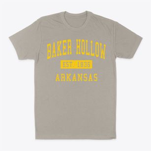Baker Hollow Arkansas Classic Established Classic Dad T-Shirt