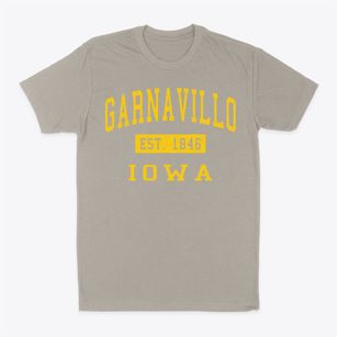 Garnavillo Iowa Classic Established Classic Dad T-Shirt