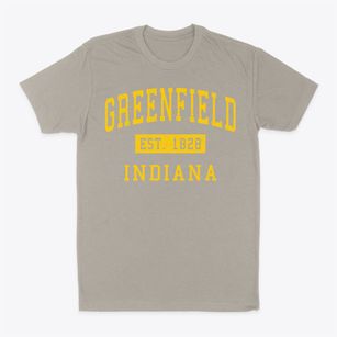 Greenfield Indiana Classic Established Classic Dad T-Shirt