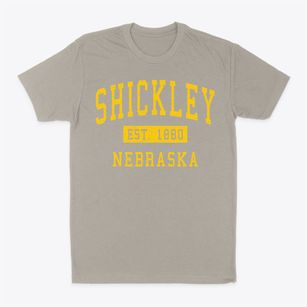 Shickley Nebraska Classic Established Classic Dad T-Shirt