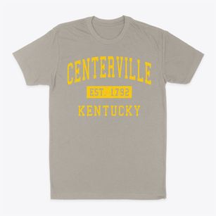 Centerville Kentucky Classic Established Classic Dad T-Shirt