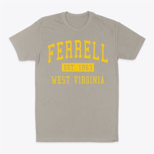 Ferrell West Virginia Classic Established Classic Dad T-Shirt