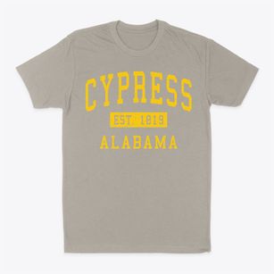 Cypress Alabama Classic Established Classic Dad T-Shirt