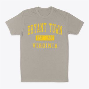 Bryant Town Virginia Classic Established Classic Dad T-Shirt