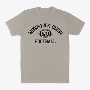 Woodstock Union High School Classic Football Classic Dad T-Shirt
