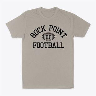 Rock Point High School Classic Football Classic Dad T-Shirt