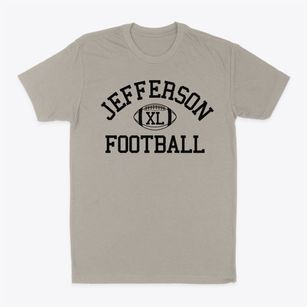 Jefferson Intermediate School Classic Football Classic Dad T-Shirt