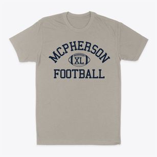 Mcpherson Magnet School Classic Football Classic Dad T-Shirt