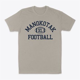 Manokotak School Classic Football Classic Dad T-Shirt
