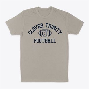 Clover Trinity Lutheran School Classic Football Classic Dad T-Shirt