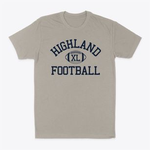Highland School Classic Football Classic Dad T-Shirt