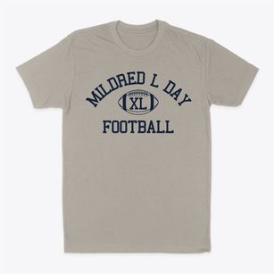 Mildred L Day Memorial School Classic Football Classic Dad T-Shirt