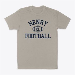 Henry Junior High School Classic Football Classic Dad T-Shirt