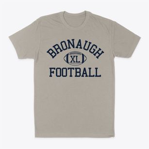 Bronaugh School Classic Football Classic Dad T-Shirt