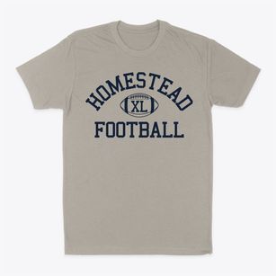 Homestead High School Classic Football Classic Dad T-Shirt
