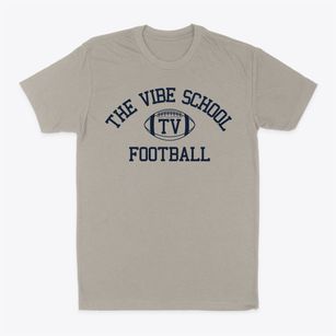 The Vibe School Classic Football Classic Dad T-Shirt