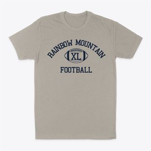 Rainbow Mountain Children's School Classic Football Classic Dad T-Shirt