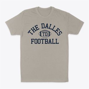 The Dalles High School Classic Football Classic Dad T-Shirt
