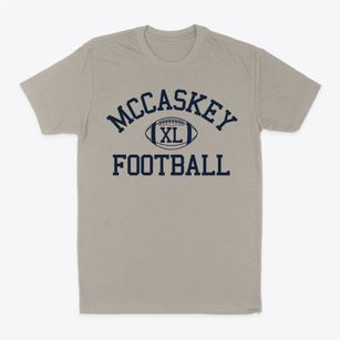 Mccaskey High School Classic Football Classic Dad T-Shirt