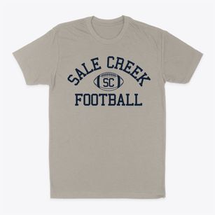 Sale Creek High School Classic Football Classic Dad T-Shirt