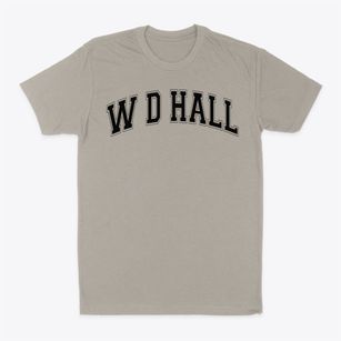 W D Hall Elementary School Varsity Arch Classic Dad T-Shirt
